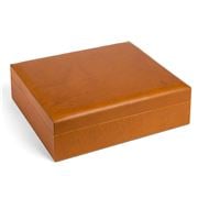 Redd Leather - Document Box Large Cognac Tan