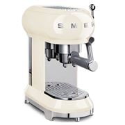 Smeg - 50's Retro Espresso Coffee Machine ECF01 Cream
