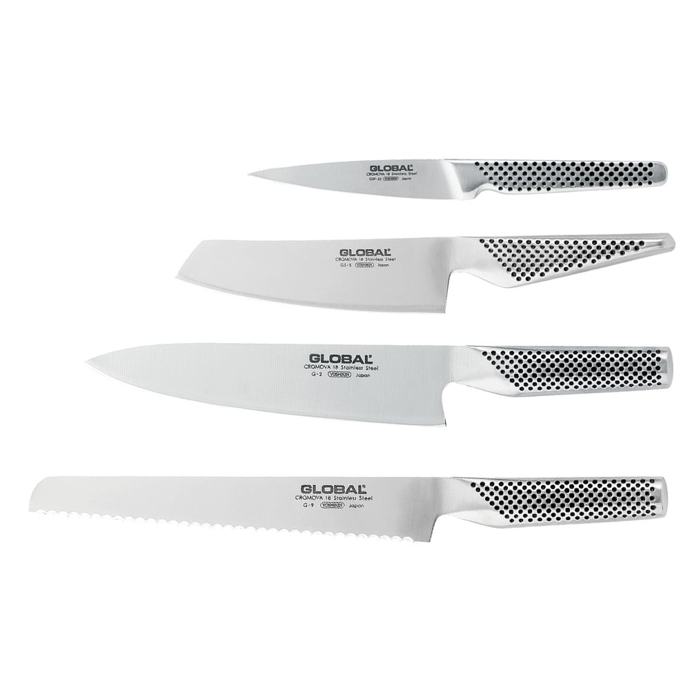 Global Teikoku Knife Block Set 5pce Peter's of Kensington