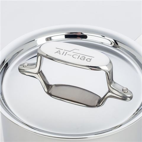 All-Clad - D5 5-Ply Stainless Steel Saucepan w/Lid 1.8L