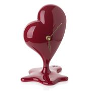 Antartidee - Fusing Heart Clock Bordeaux