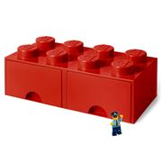 LEGO - 8-Stud Brick Drawer Red