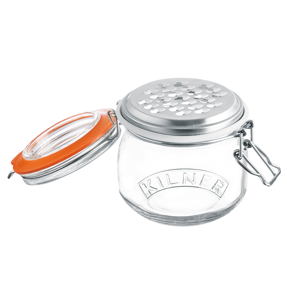 Kilner Storage Jar With Grater Lid 500ml Peter's of Kensington