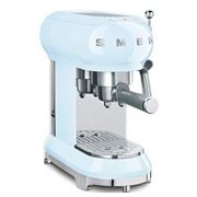 Smeg - 50's Retro Espresso Coffee Machine ECF01 Pastel Blue