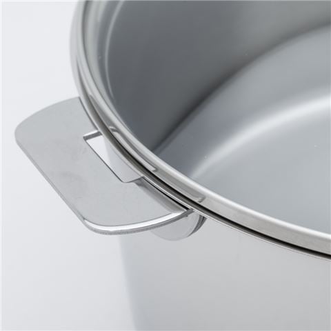 Cristel Mutine Stewpot w/Glass Lid 24cm/5.1L Rem Handle - Peter's of Kensington