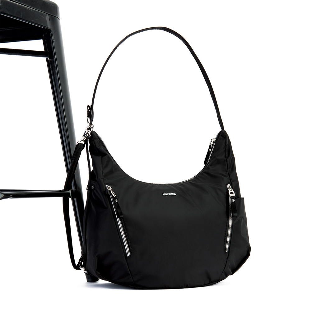 Pacsafe Stylesafe Convertible Crossbody Bag Black Peter's of Kensington