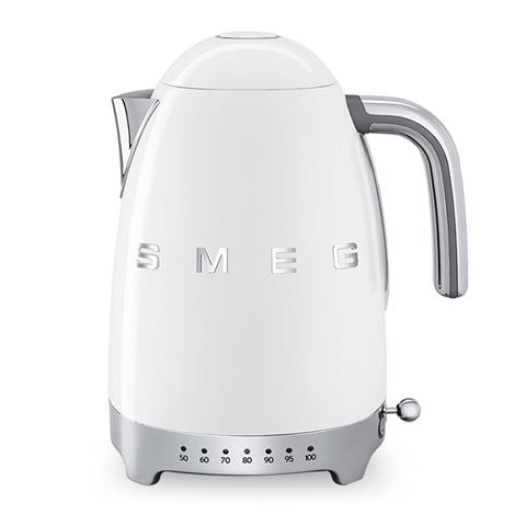 Smeg - 50's Variable Temperature Kettle KLF04 White 1.7L