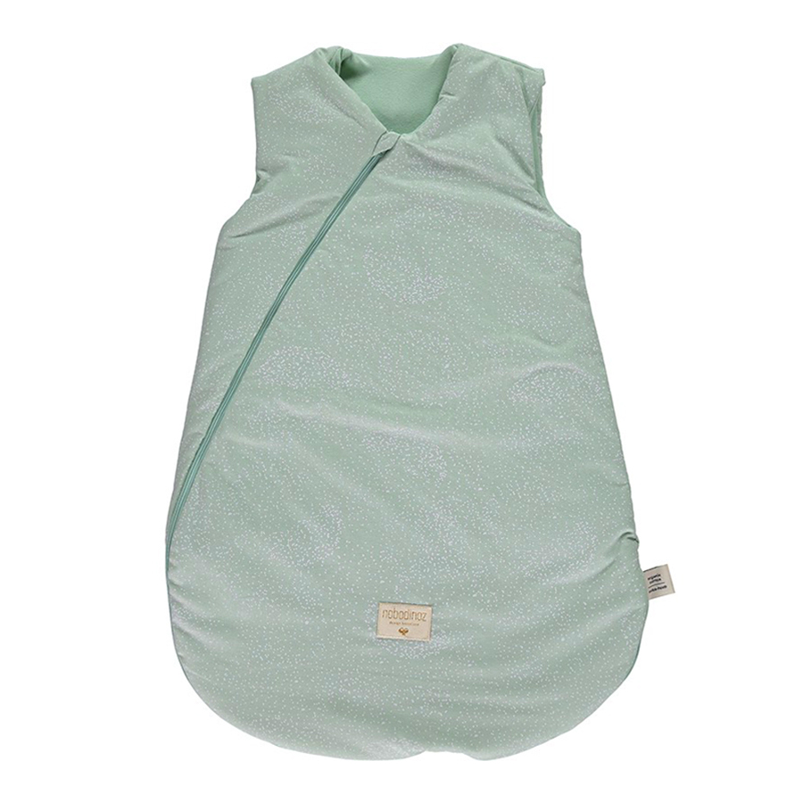 Nobodinoz Cocoon Sleeping Bag Small White Bubble/Aqua Peter's of