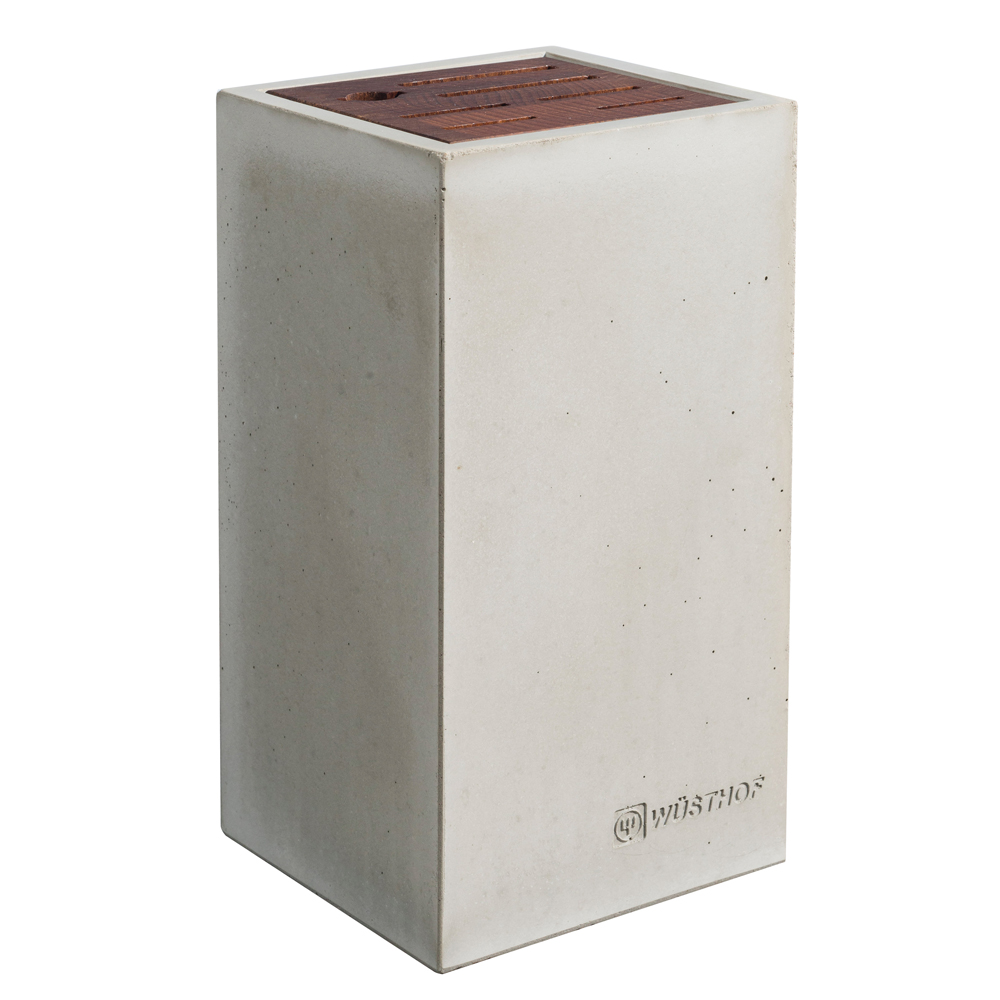NEW Wusthof Trident Empty Seven Slot Concrete Knife Block eBay