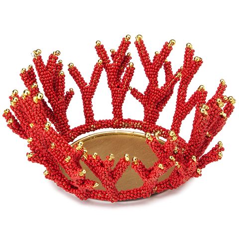 Avalon - Classic Red Coral Ornament | Peter's of Kensington