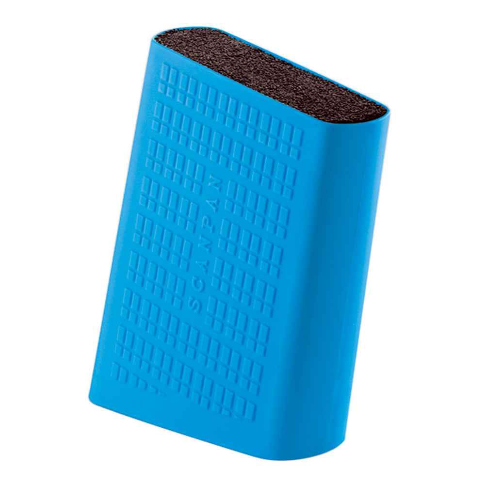 Scanpan Spectrum Blue Universal Knife Block Peter's of Kensington