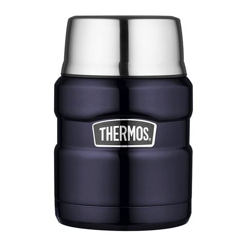 Thermos - Stainless Steel Vacuum Food Flask Blue 470ml