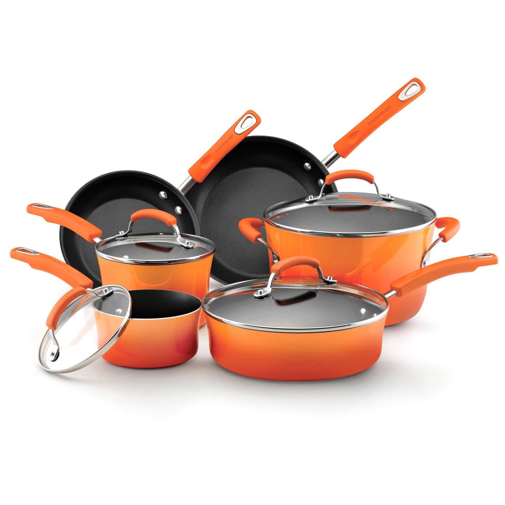 Rachael Ray - Orange Cookware Set 6pce