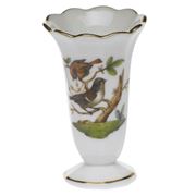 Herend - Rothschild Bird RO Small Scalloped Bud Vase
