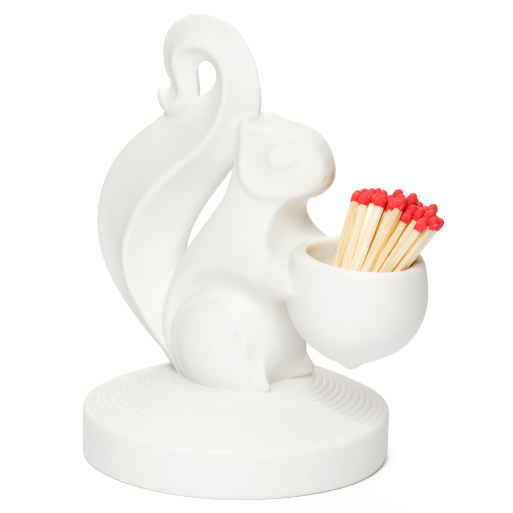 Jonathan Adler - Squirrel Match Strike Matchstick Holder | Peter's