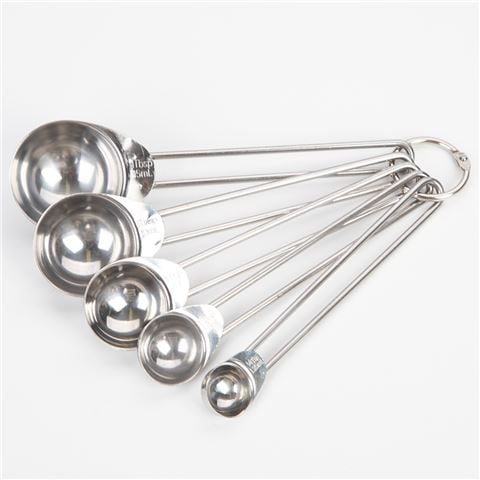 Chef Inox Measuring Spoons Set 5pce - Peter's of Kensington