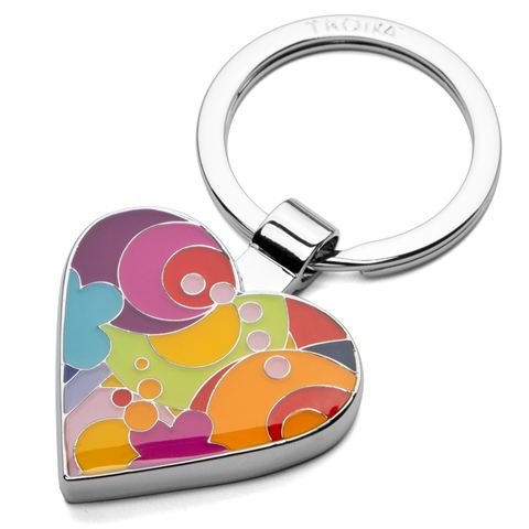 TROIKA Keyring I Love Shopping Peter's of Kensington