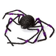 Raz Halloween - Large Spider with Blinking Eyes Purple