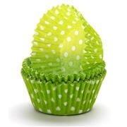 Regency - Polka Dot Baking Cups Lime 40pce