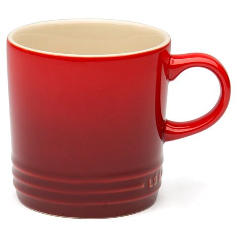 Le Creuset - Stoneware Mug Cerise Red 350ml | Peter's of Kensington