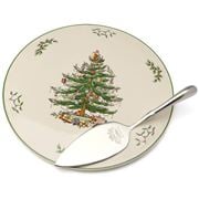 Spode - Christmas Tree Cake Plate & Server