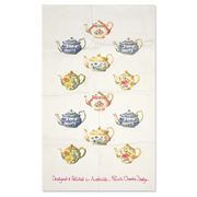 Susie Crooke - Teapot Collection Tea Towel
