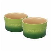 Chasseur - La Cuisson Ramekin Apple Green Set 2pce