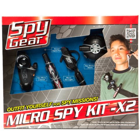 Spy Gear - Wild Planet Micro Spy Kit X2