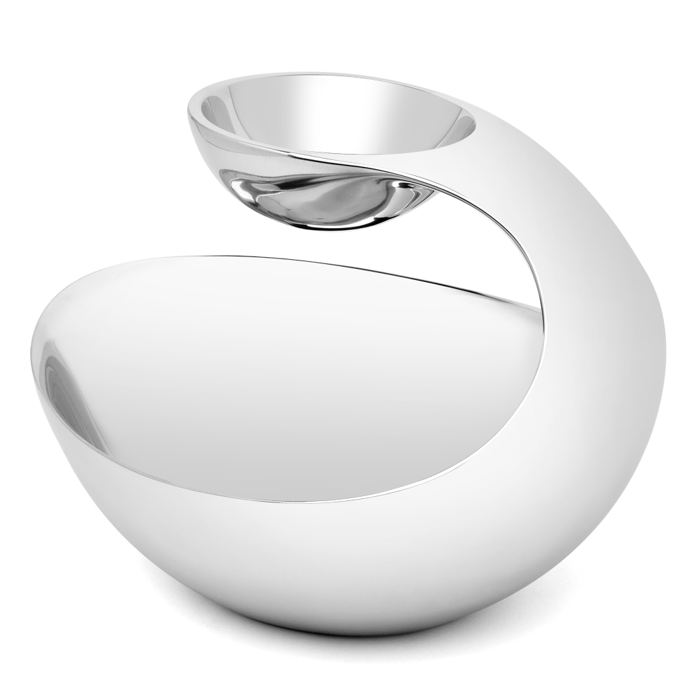 Nambe Scoop Double Serving Bowl Peter's of Kensington