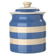 Cornishware - Storage Jar Medium Blue 840ml