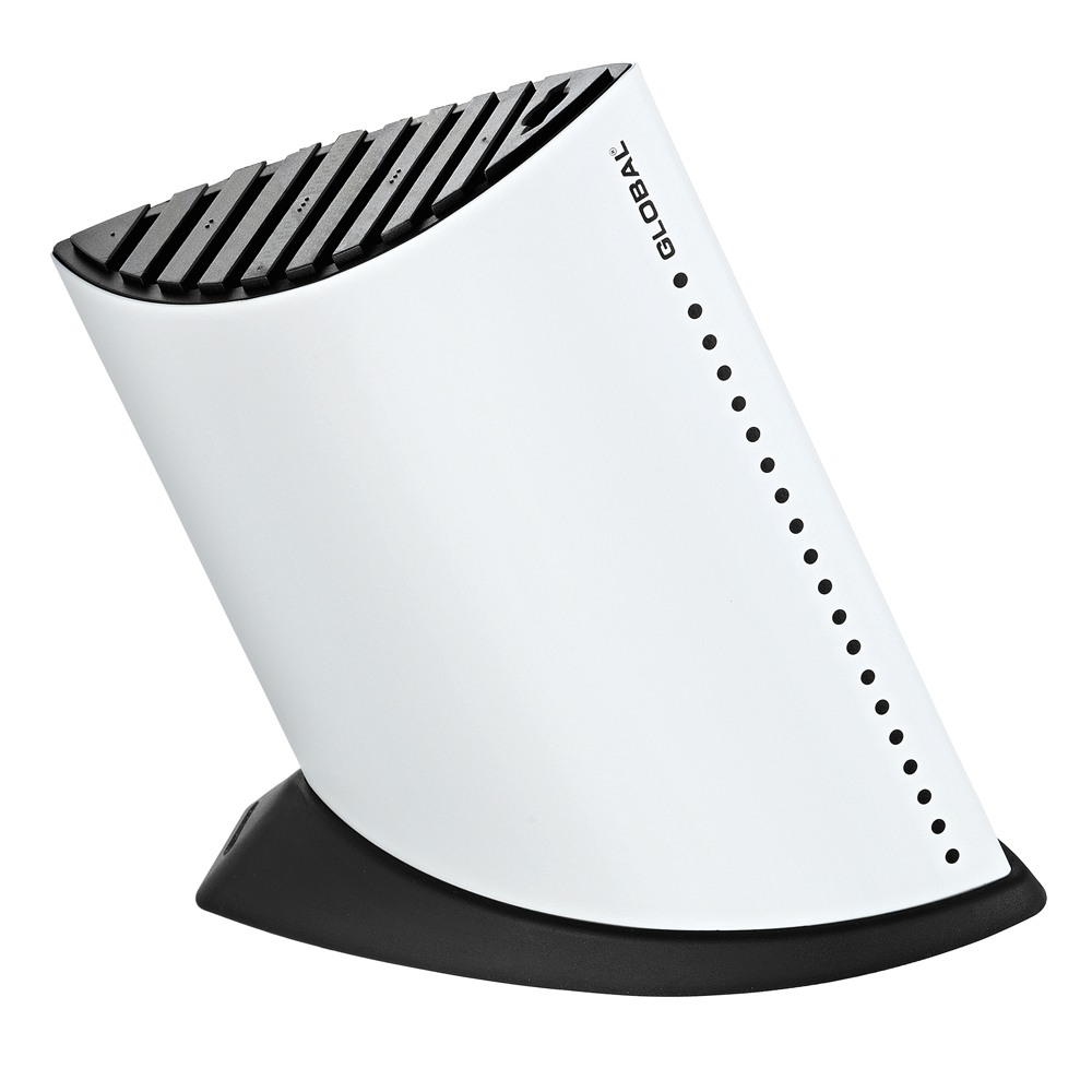Global Ship Shape White Knife Block Peter's of Kensington