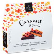 Dolfin - Caramel & Dark Chocolate w/Superfruits Squares 200g