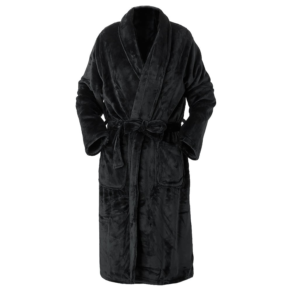 Brogo - Luxe Supersoft Micro Mink Bathrobe Large Charcoal | Peter's of ...