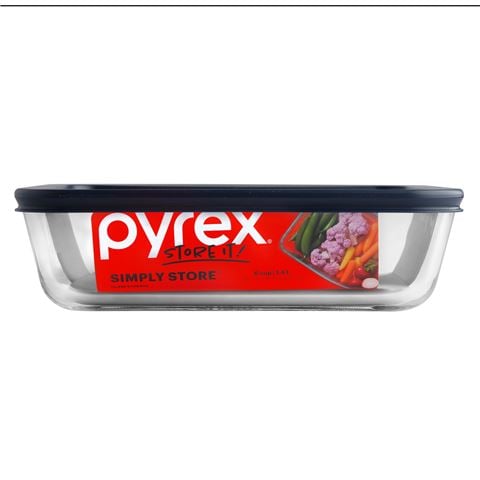 Pyrex - Simply Store 6 Cup Rectangle w/Lid