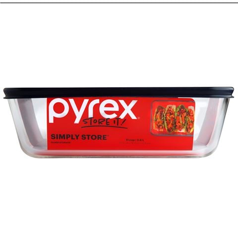 Pyrex - Simply Store 11 Cup Rectangle w/Lid