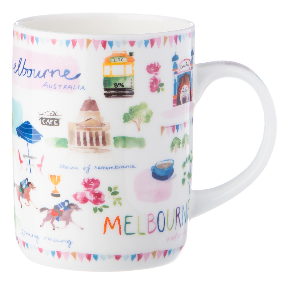 Ashdene - Australia Down Under Melbourne Mug | Peter's of Kensington