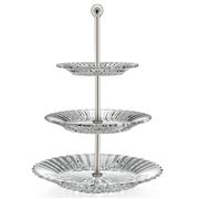 Baccarat - Mille Nuits 3 Tiered Cake Stand