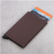 Secrid - Aluminium Card Protector Brown