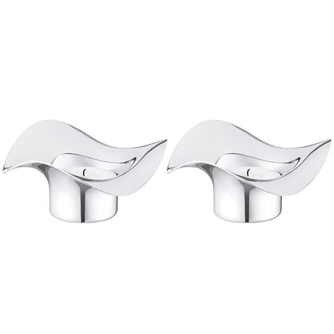 Georg Jensen - Cobra Tealight Candle Holder Set 2pce