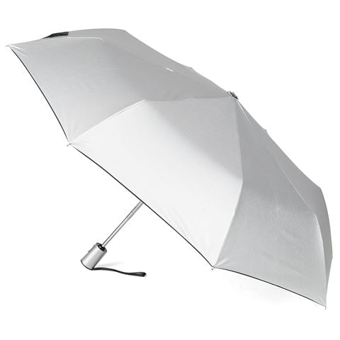 Clifton Silver Coated Auto Folding Umbrella - Peter's of Kensington