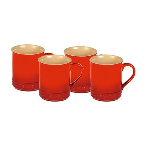 Chasseur - La Cuisson Mug Set Red 4pce