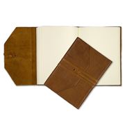 Manufactus - Tourniquet Journal Large Light Chocolate Brown