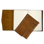Manufactus - Middle Ages Journal Large Light Chocolate Brown