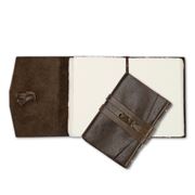 Manufactus - Middle Ages Journal Small Dark Chocolate Brown