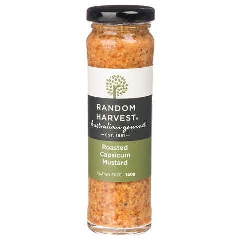 Random Harvest - Roasted Capsicum Mustard 150g