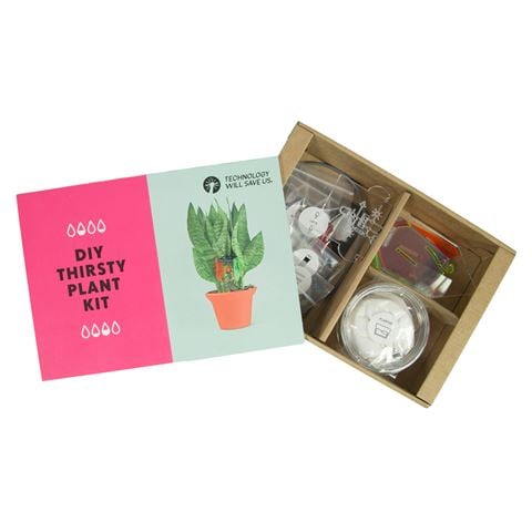Technology Will Save Us - D.I.Y Thirsty Plant Kit