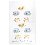 Susie Crooke - Teacups Tea Towel