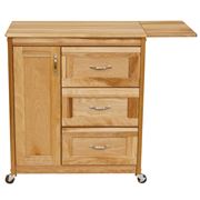 Catskill - Drawer Cart with Side Drop Leaf