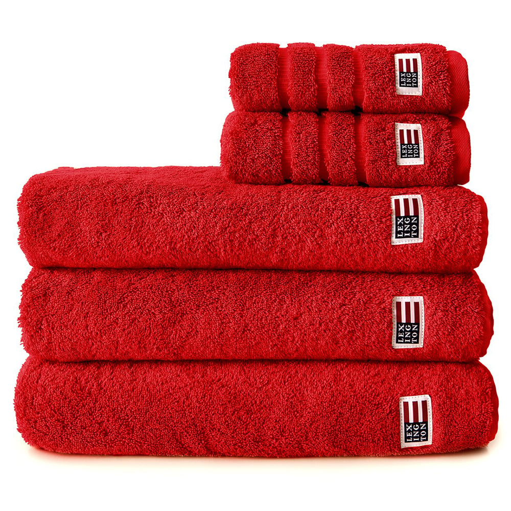 Lexington - Original Hand Towel Red 50x70 | Peter's of Kensington
