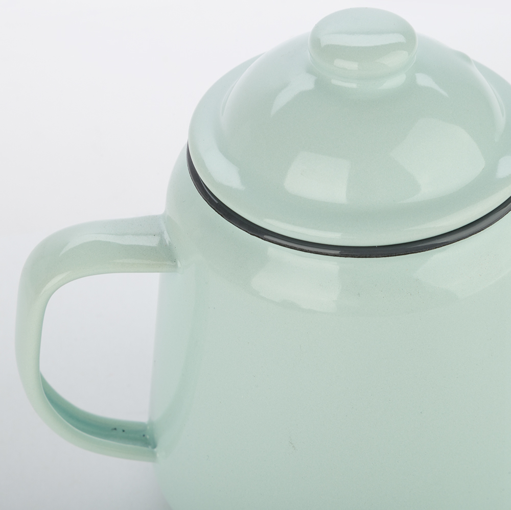 Falcon Enamel Teapot Pastel Blue 950ml Peter's of Kensington